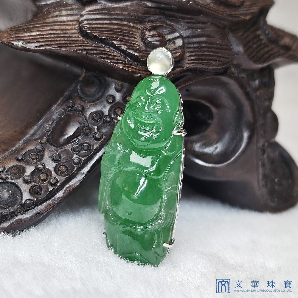 翡翠立姿彌勒