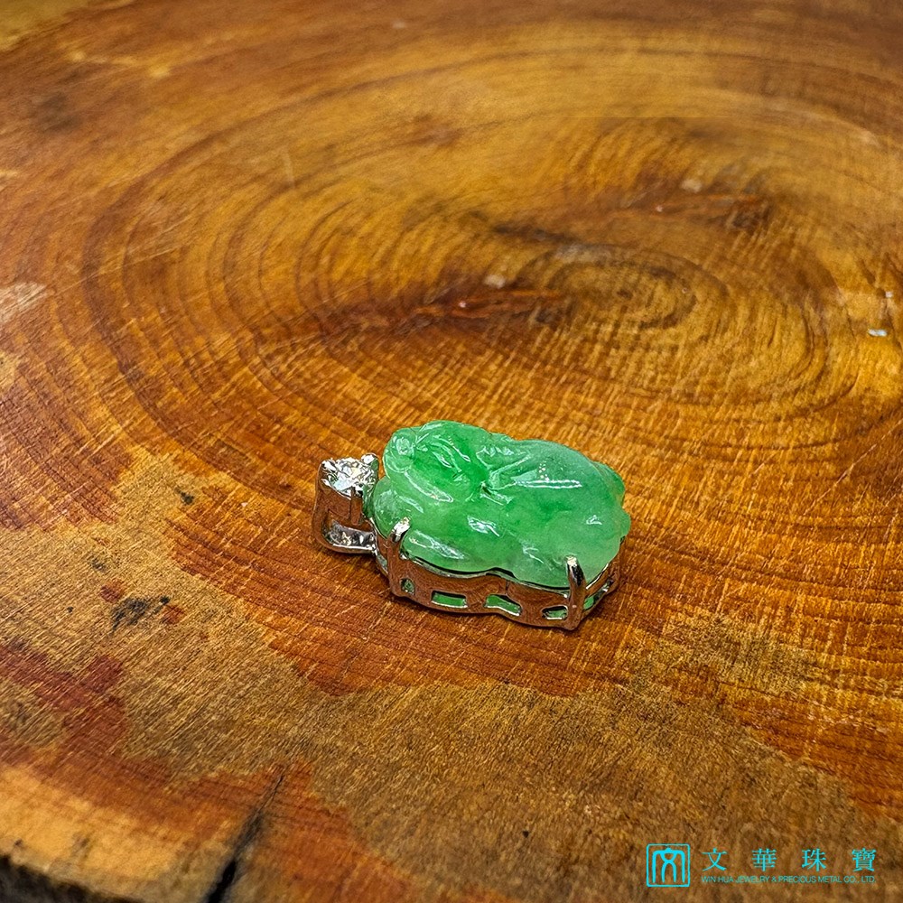 翡翠小貔貅玉墜