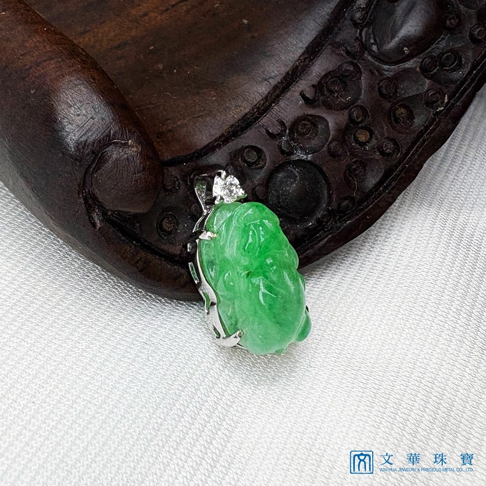 翡翠小貔貅玉墜