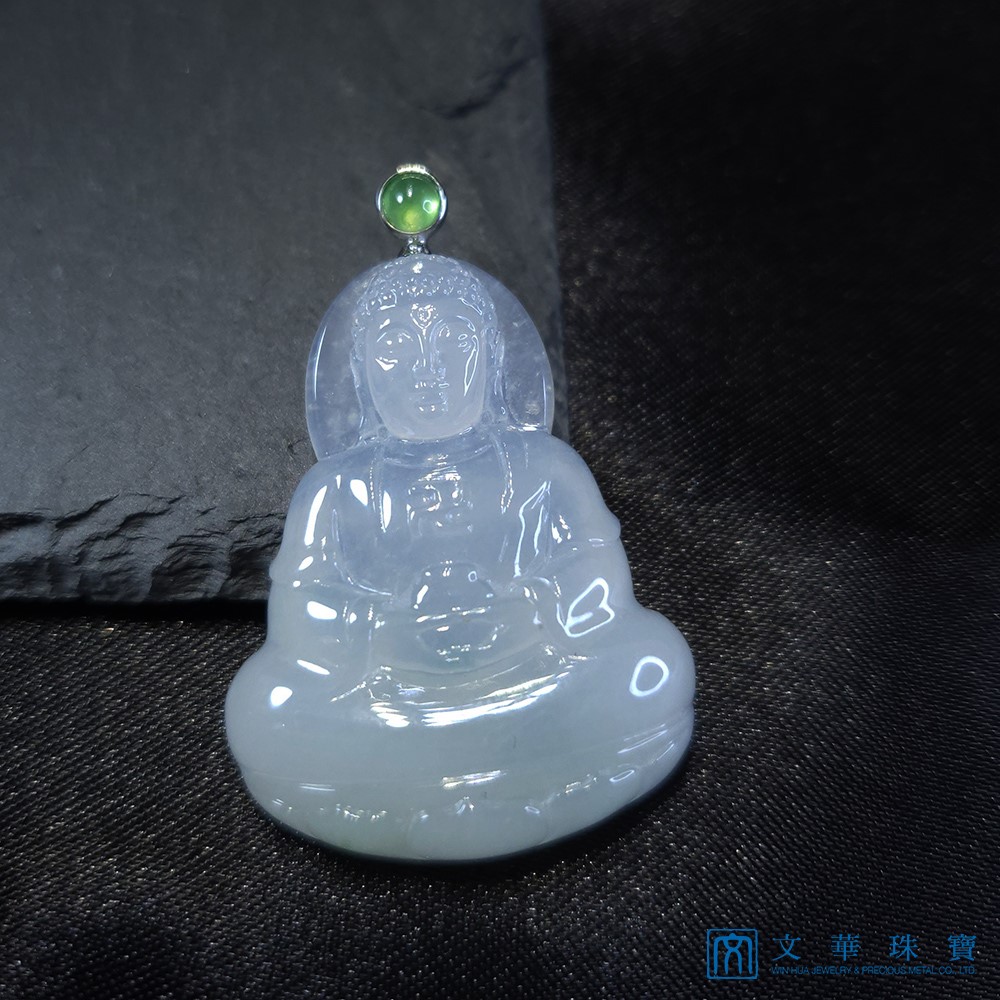 如來佛祖翡翠玉墜
