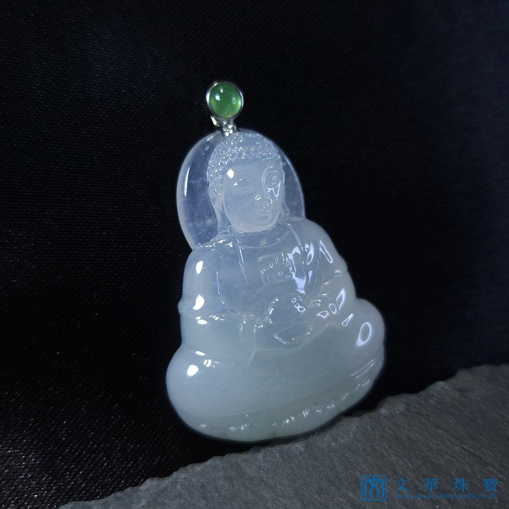 如來佛祖翡翠玉墜