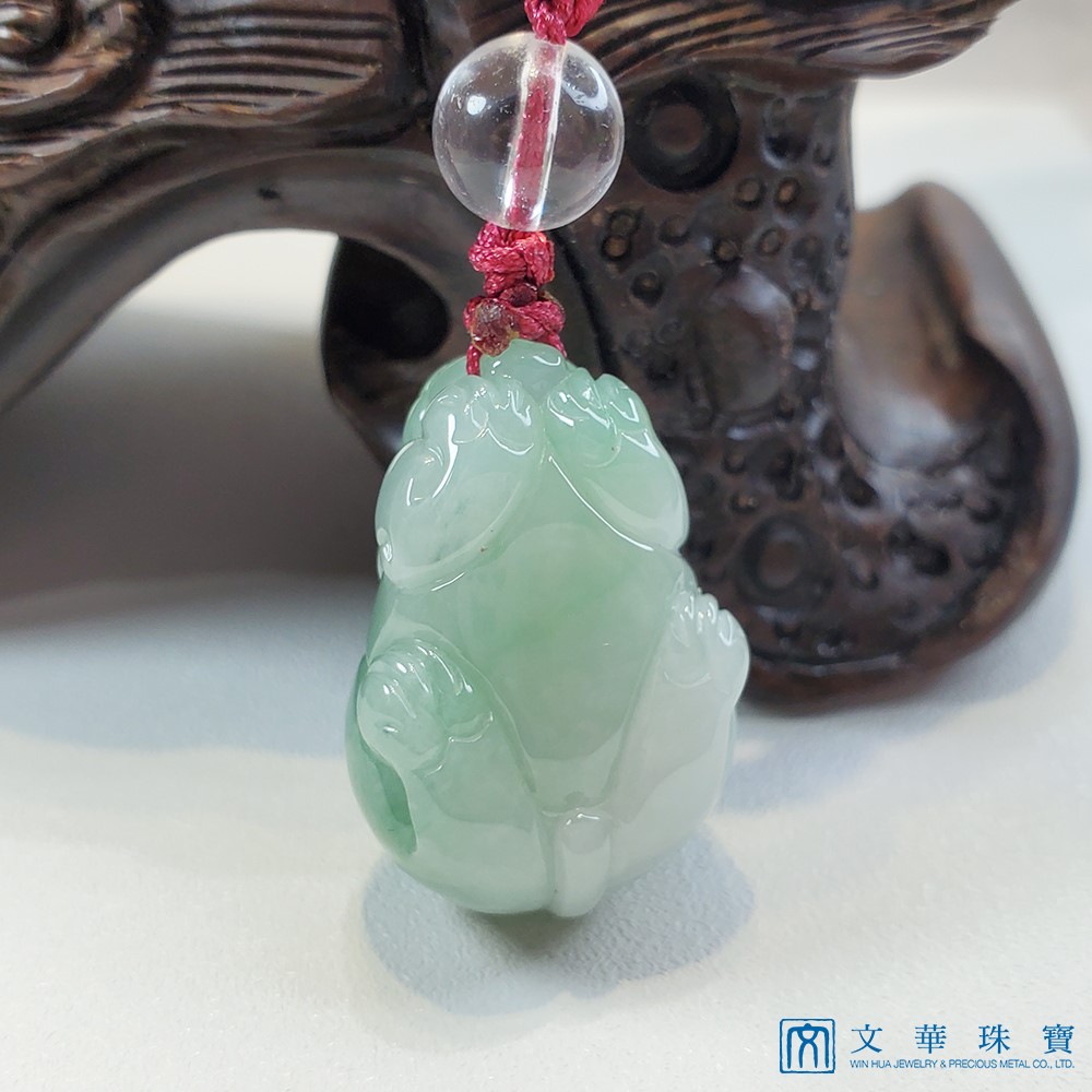 芙蓉綠貔貅把玩掛墜(已售出)
