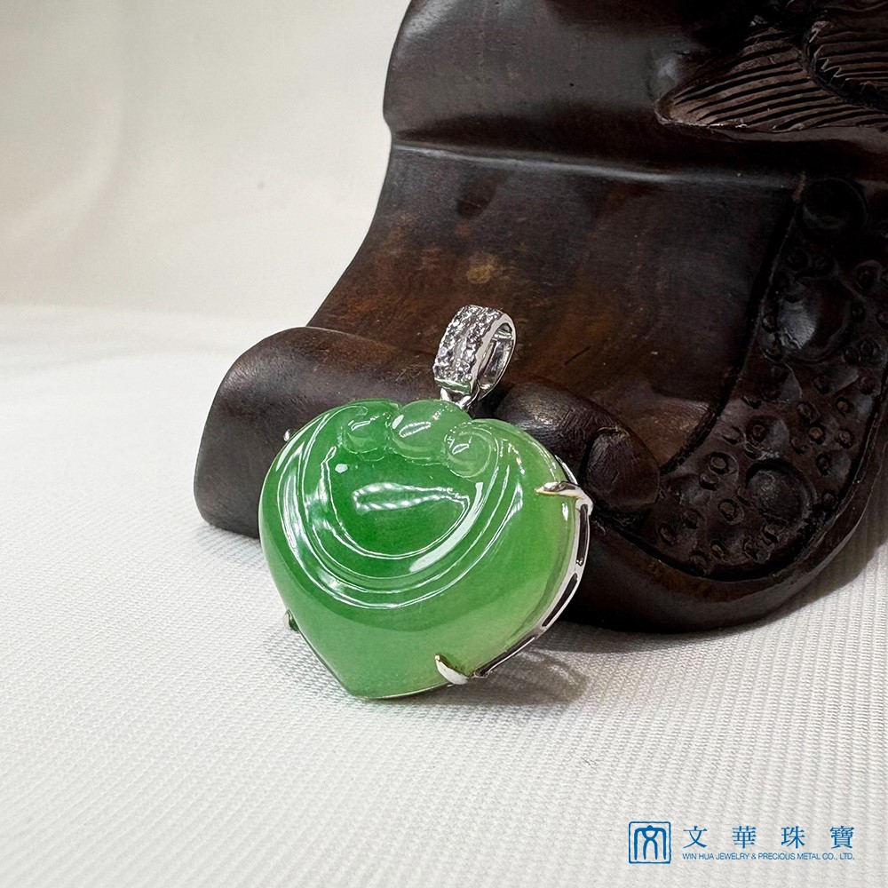 翡翠如意玉墜