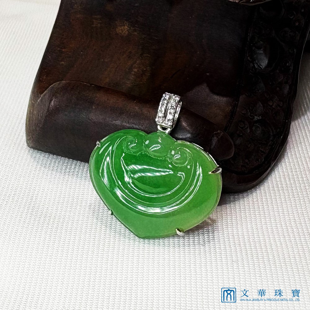 翡翠如意玉墜