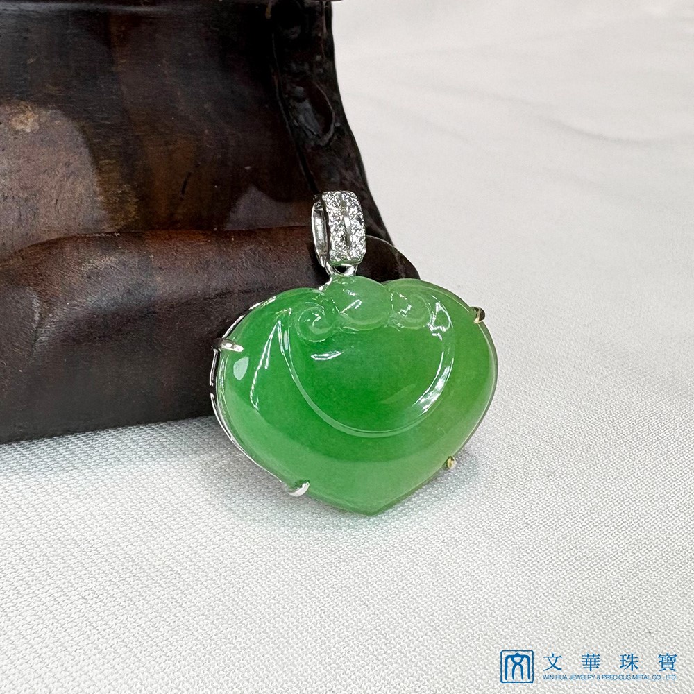 翡翠如意玉墜