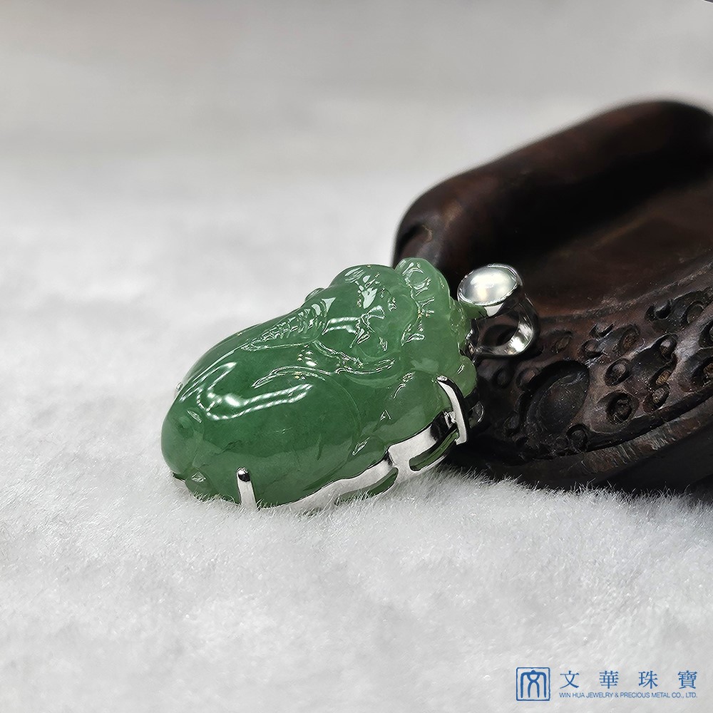 翡翠貔貅玉墜