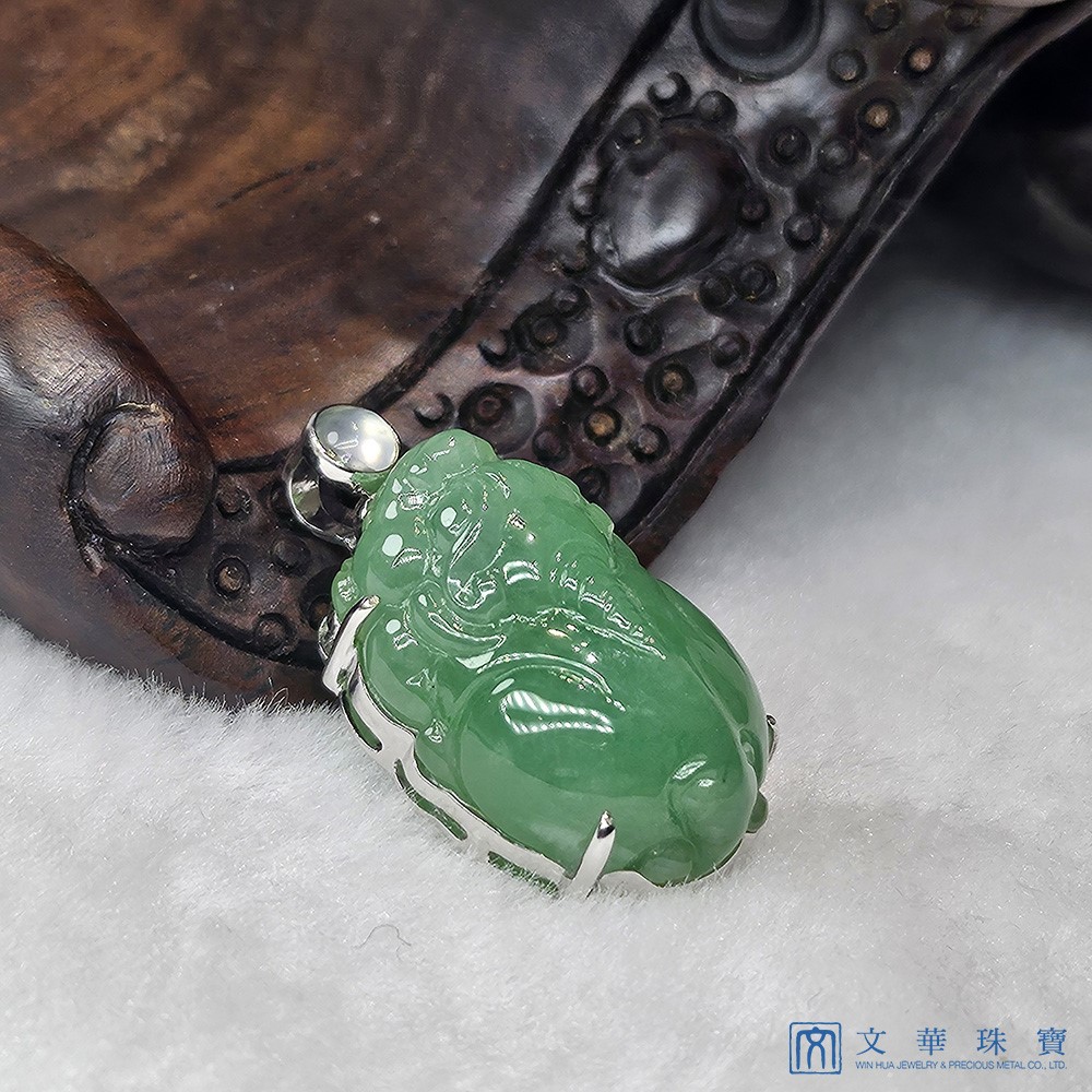 翡翠貔貅玉墜