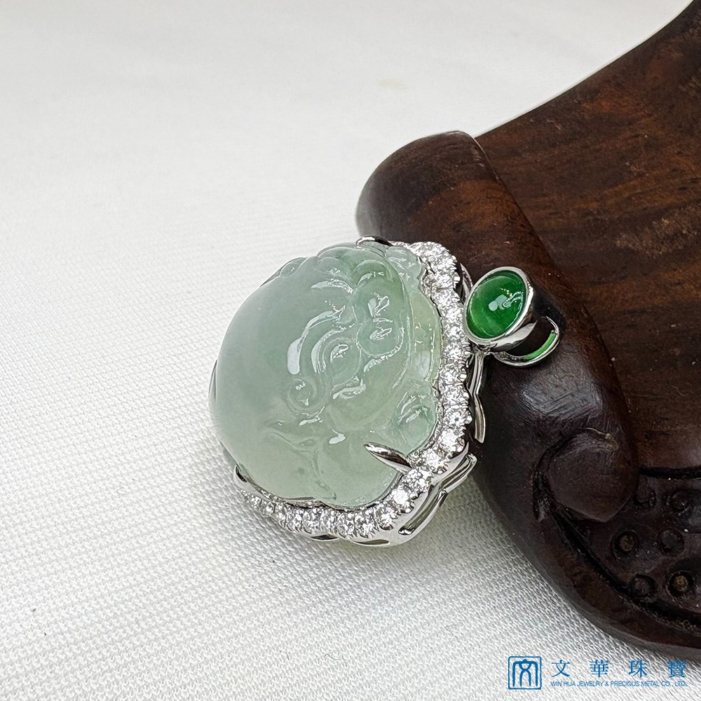 冰種三腳蟾玉墜(已售出)