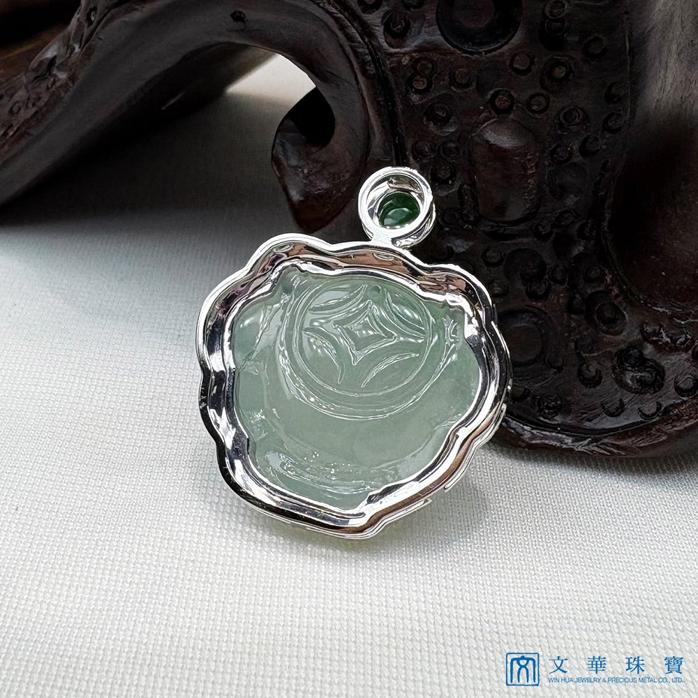 冰種三腳蟾玉墜(已售出)