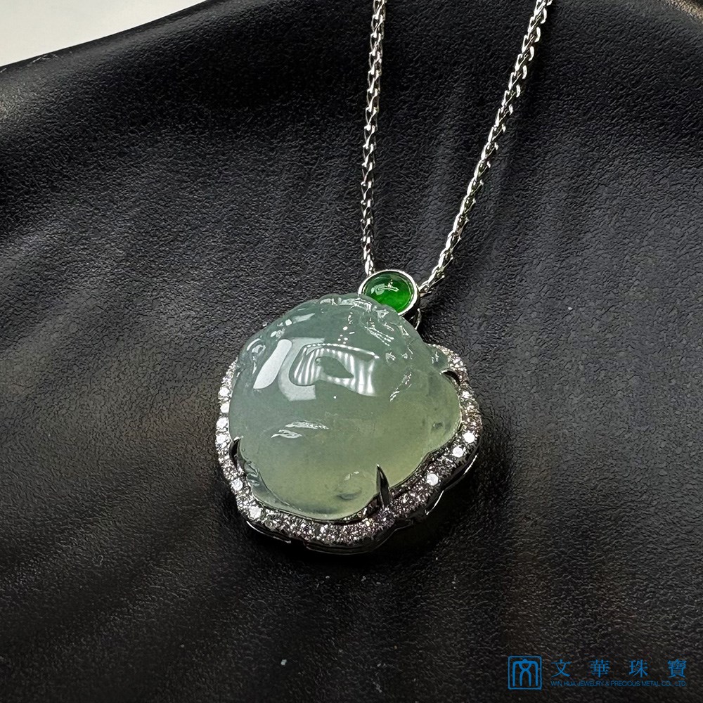 冰種三腳蟾玉墜(已售出)