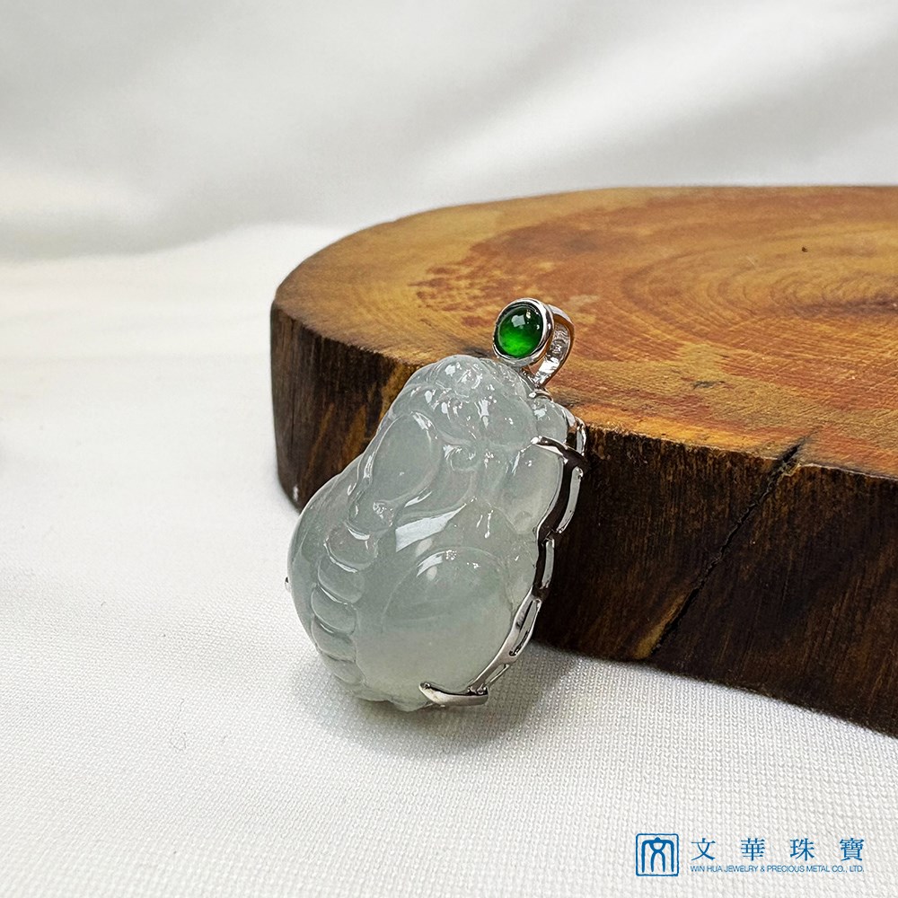 冰種貔貅玉墜 