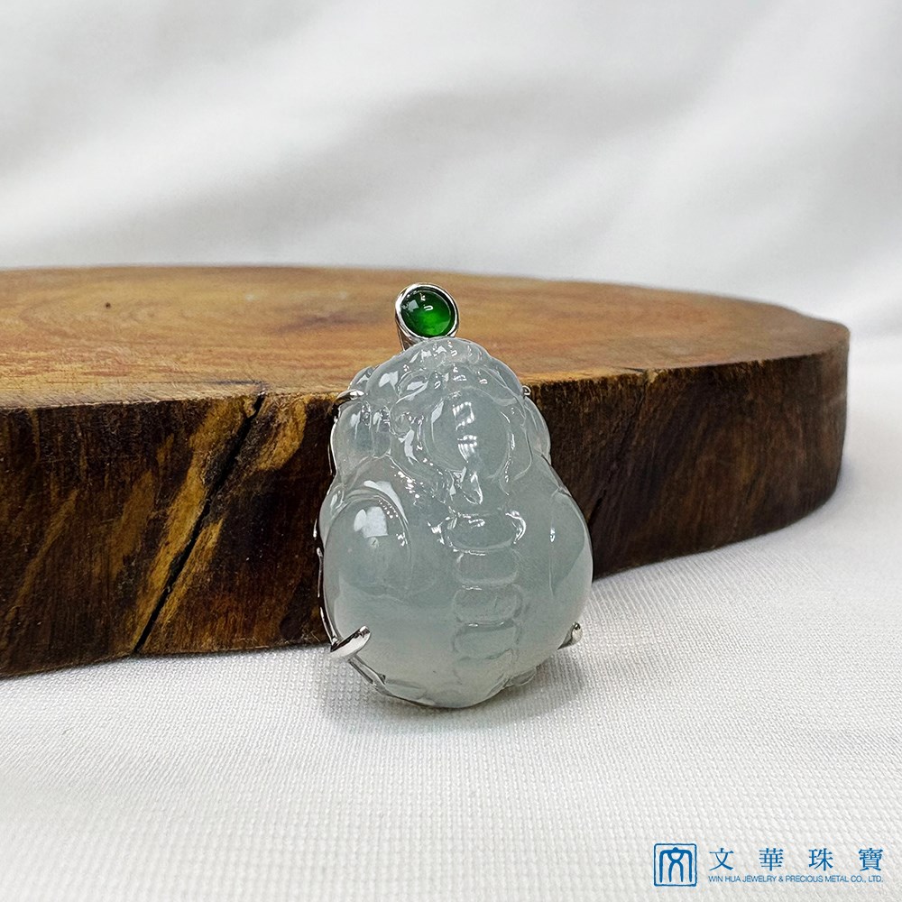 冰種貔貅玉墜 