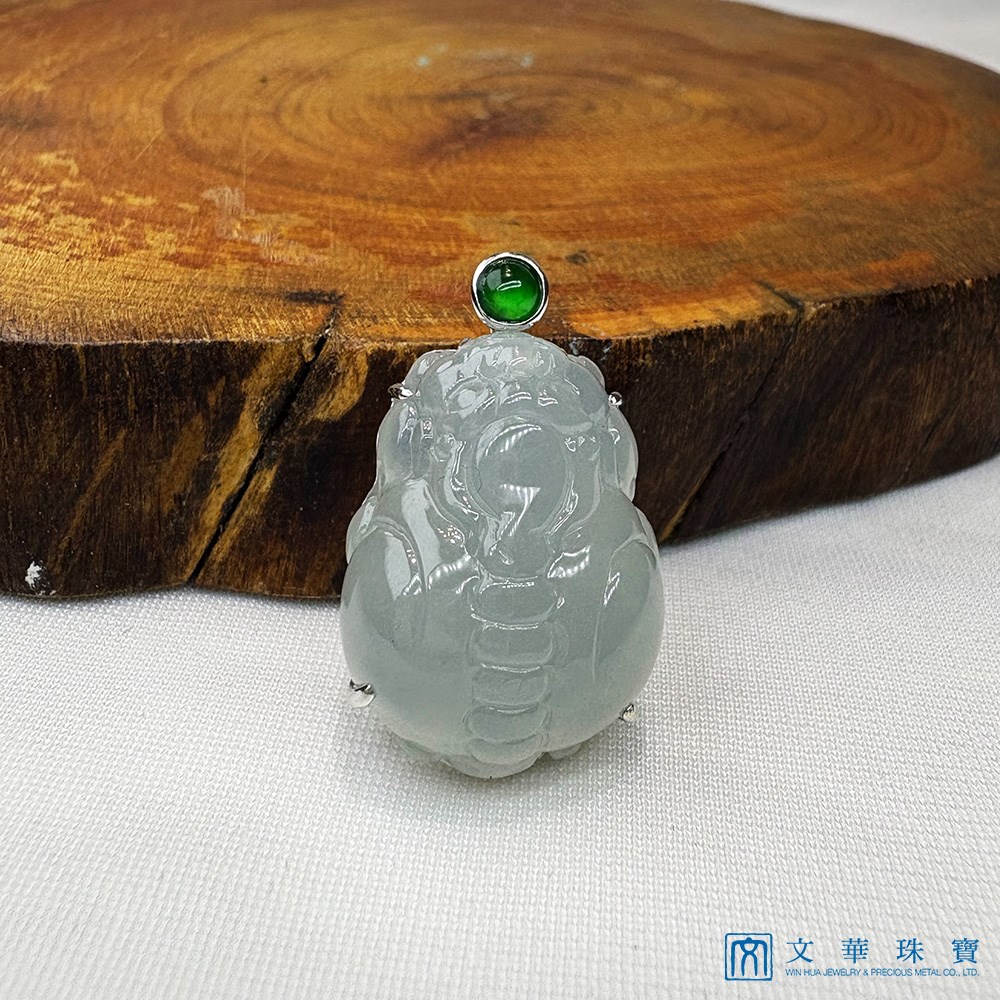 冰種貔貅玉墜 