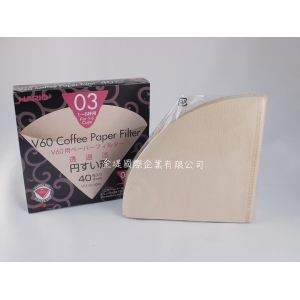 HARIO VCF-03-40M、濾紙