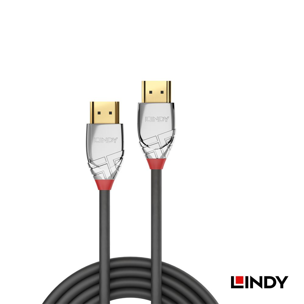 林帝 CROMO LINE HDMI 2.0(TYPE-A) 公 TO 公 傳輸線 1M /電視 顯示器