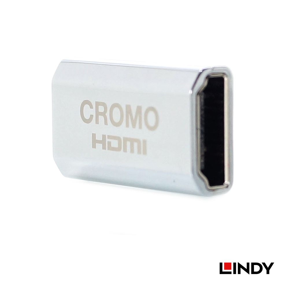 林帝 CROMO HDMI 2.0 鋅合金鍍金延長對接 A母對A母 2160P 4K 