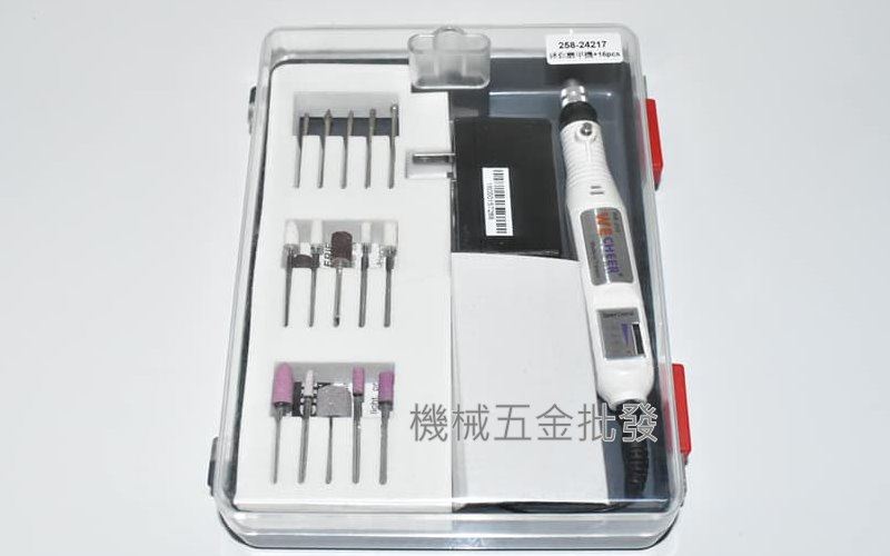 WECHEER WE242 可調速電動刻磨 多功能研磨含配件 指甲修剪 美甲機 雕刻機,電動工具