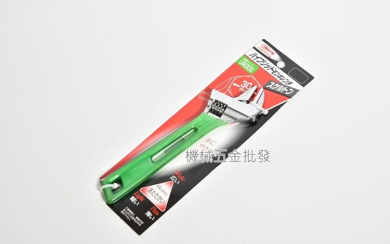 LOBSTER {蝦牌} UM24G 6吋超薄型活動扳手 開口0~24mm,手工具