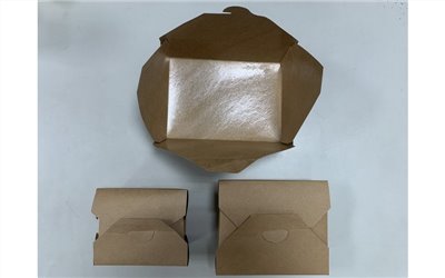 牛皮方型餐盒