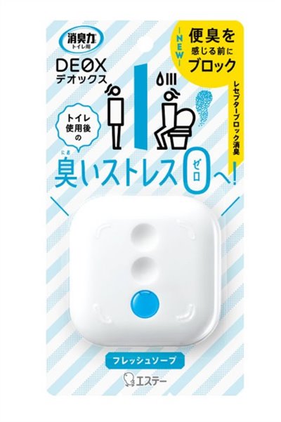 雞仔牌 DEOX 消臭力浴廁淨味芳香劑6ml-清淨皂香