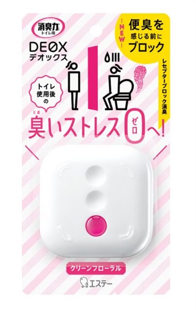 雞仔牌 DEOX 消臭力浴廁淨味芳香劑6ml-潔淨花香