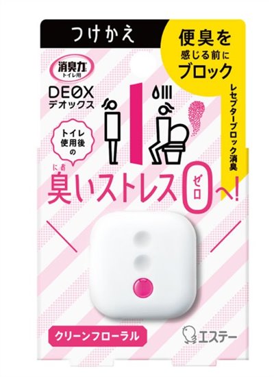 雞仔牌 DEOX 消臭力浴廁淨味芳香劑(補充)6ml-潔淨花香