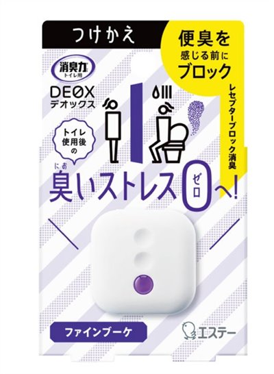 雞仔牌 DEOX 消臭力浴廁淨味芳香劑(補充)6ml-綜合花香