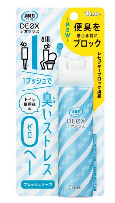 雞仔牌 DEOX消臭力浴廁除臭噴霧50ml-清淨皂香