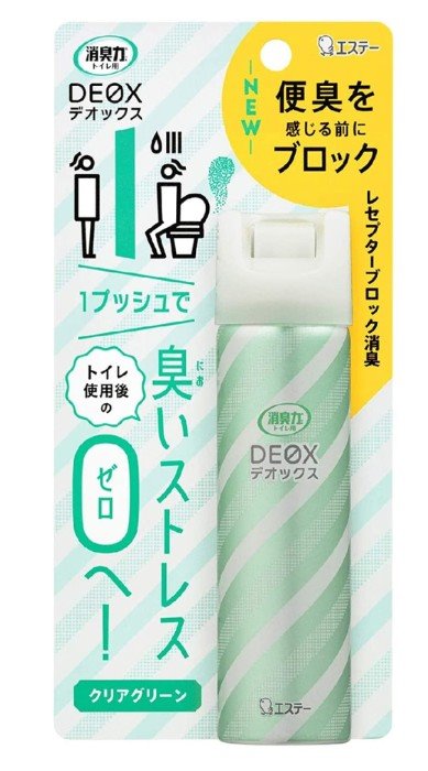 雞仔牌 DEOX消臭力浴廁除臭噴霧50ml-植物清香