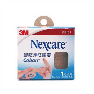 3M自黏彈性繃帶1吋-2卷入