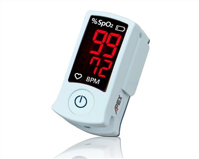 APEX雃博-手指型血氧濃度計SB100