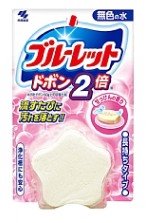 小林製藥 星星藍流馬桶水箱洗淨錠120g-無色皂香