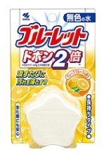 小林製藥 星星藍流馬桶水箱洗淨錠120g-無色葡萄柚香