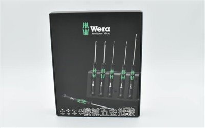 德國 Wera 2035/6B 精密電子起子組-6支裝 附原廠固定座