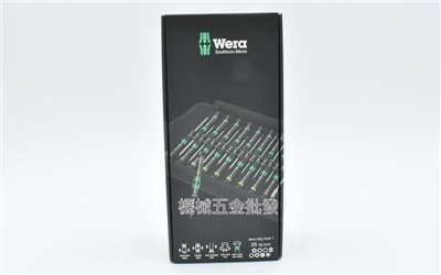 德國 WERA Micro Big Pack 1 2035/25件通用型精密起子組