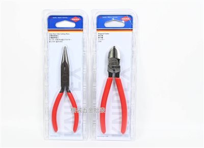 KNIPEX 德國 {K牌}  25 01 160 6吋尖嘴鉗 / 70 01 160 6吋 斜口鉗