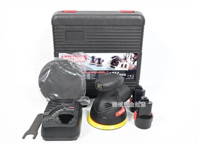 Techway {鐵克威}  M25702138 10.8V充電式偏心打蠟機 拋光機 雙2.0A鋰電