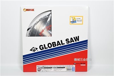 GLOBAL SAW FR-355S 14"白鐵 金屬 鐵 鎢鋼鋸片 355X64T