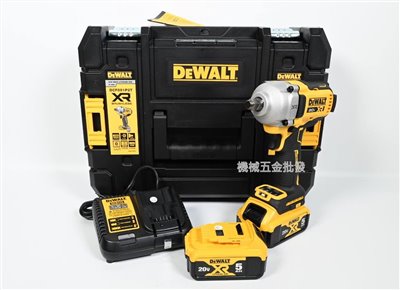 DEWALT {得偉} DCF891P2T 20V Max充電式無刷中扭型衝擊扳手
