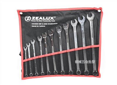  ZEALUX {銳樂工具} 鐵齒扳手 止滑設計磨損85%防滑板手 梅開板手 鐵齒扳手8-19mm