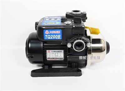 大井泵浦 TQ200B 1/4HP(3/4"口徑) 電子穩壓加壓機 加壓馬達 全電壓