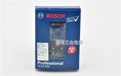  BOSCH {博世} 新款 GLM400 40米 彩色螢幕 雷射測距儀 / 非GLM40