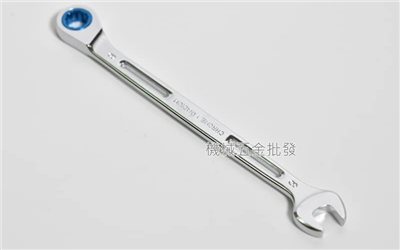 SHELL 超輕量加長型棘輪扳手 小角度款 8mm 長度148mm