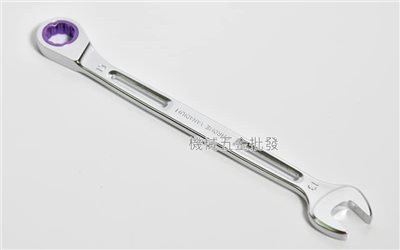 全新 SHELL 超輕量加長型棘輪扳手 小角度款 13mm 長度205mm