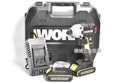 WORX {威克士} WU290D 充電式無刷衝擊起子機 230牛頓米 3速調整