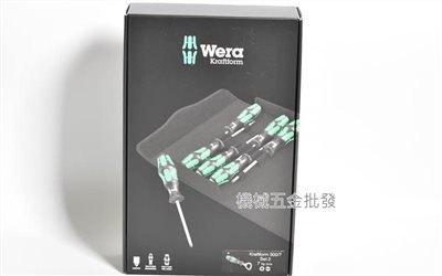 德國 wera kraftform 300/7 Set2 怪牙起子組 6件組 贈送開罐器
