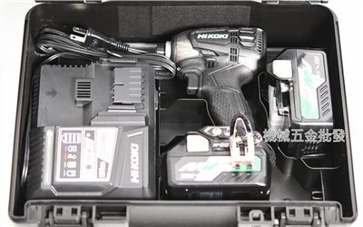 HIKOKI WH36DA 36V充電式無刷衝擊起子 起子機{黑/綠}