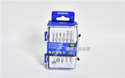 Dremel {真美牌} 245.729  729 Dremel 迷你雕刻蝕刻 11件組