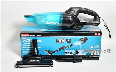makita {牧田} CL001GZ18 40V充電式無刷吸塵器【黑色】【單主機】