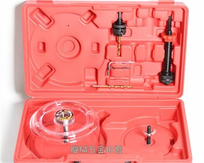 第三代崁燈鎢鋼 圓穴鋸挖孔器 專利防塵罩組 專用外箱 